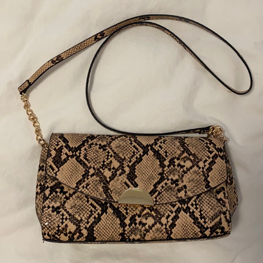 Snakeskin purse